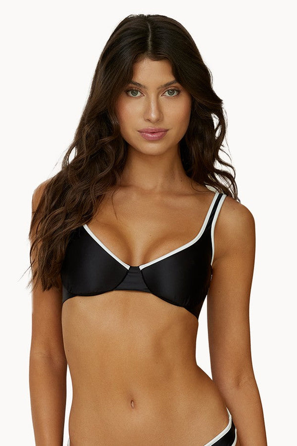PQ Swim Jet Jane Underwire Top
